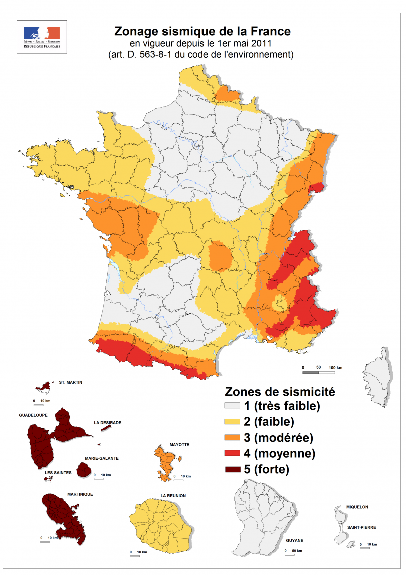 zone sismique